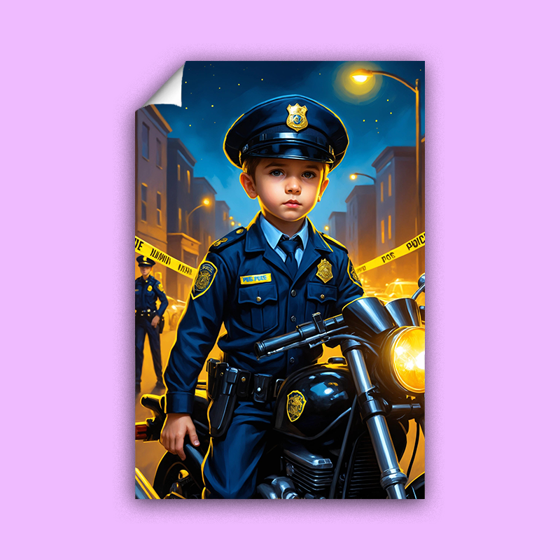 Street Police Boy